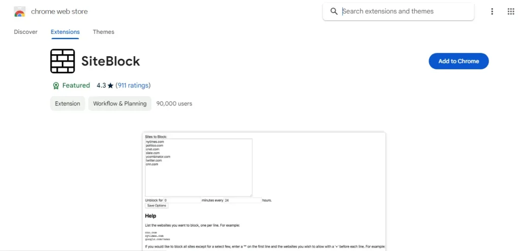 SiteBlock