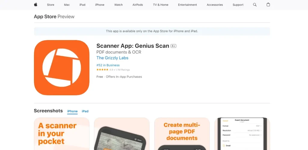 Genius Scan