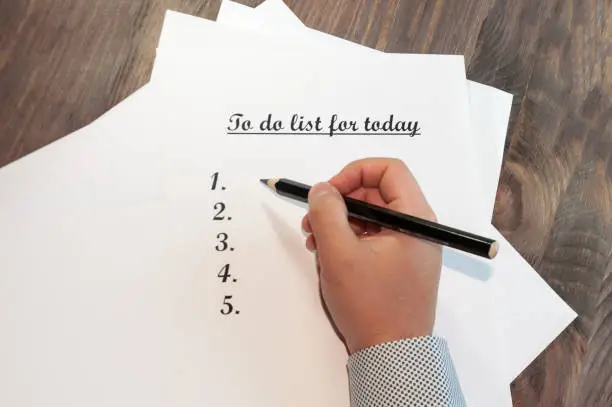 To-do list